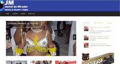 Desktop Screenshot of jornaldemirador.com.br